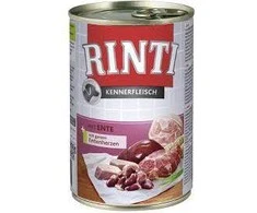 FINNERN GmbH end Co. KG Rinti Kennerfleisch suaugusių šunų konservuotas pašaras su antiena, 400g