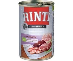 Šunų Maistas - RINTI Kennerfleisch Šoninės Drėgnas Maistas 400g Be Glitimo Kiauliena