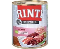 Šunų Maistas - RINTI Kennerfleisch Veršiena Šlapias Šunų Maistas 800g Be Grūdų