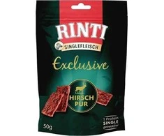 RINTI Singlefleisch Exclusive Deer – skanėstas šuniui – 50g