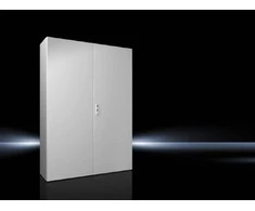Rittal AX Compact korpusas 1000x1400x300 mm plieno plokštė su dvigubu durelių montavimu su 3- point užrakto sistema 1114.000