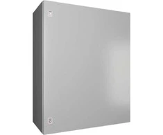 Rittal AX Kompaktiškas korpusas 800x1000x400 mm lakštinio plieno su plokščiu montavimu. viengulės durys, 2 svirties spynos 1181 000