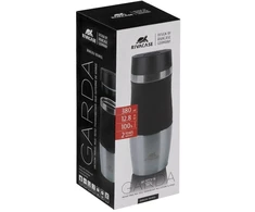RivaCase Sidabrinis vakuuminis kelioninis puodelis 0,38 l