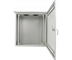 RK1264-G PULSAR 12U vandalams atspari prie sienos montuojama RACK spintelė