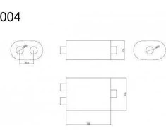 RM Motors Centrinis duslintuvas 50mm RM