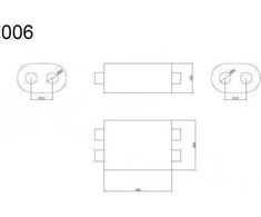 RM Motors Centrinis duslintuvas 60mm RM