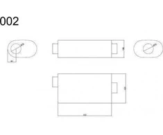 RM Motors Centrinis duslintuvas 70mm RM