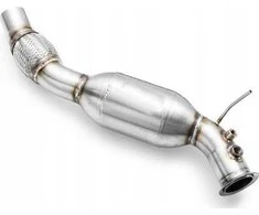 RM Motors Downpipe BMW BMW E81, E87, E82, E88 N47 116D, 118D, 120D, 123D + duslintuvas
