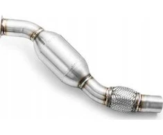 RM Motors Downpipe BMW BMW E81, E87, E82, E88 N47 116D, 118D, 120D, 123D + duslintuvas
