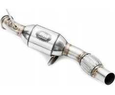 RM Motors Downpipe BMW BMW E81,E87,E82,E88 N47 116D, 118D, 120D, 123D + KAT EURO 3