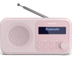 Sharp | Tokyo Digital Radio | DR-P420(PK) | Bluetooth | Belaidė jungtis | Portable | Rožinė