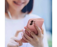 Dėklas Roar Amber Case – skirtas iPhone 15 Pro Max, rožinis