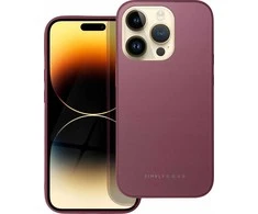 ROAR dėklas MATTE GLASS skirtas IPHONE 14 Plus claret