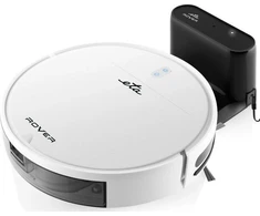 ETA robotas dulkių siurblys | ETA124890010 ROVER | Wet&amp;Dry | Veikimo laikas (maks.) 110 min | Li-Ion | 2600 mAh | Dulkių talpa 0,2 L | Baltas