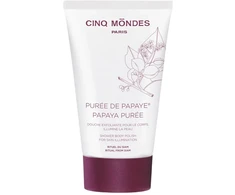 Cinq Mondes Puree de Papaya Exfoliating Dušo želė All Skin Types, 150 ml