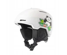 Qunature 10130003005 Ski Helmet with Earmuffs Panda Snowboard for Kids 54-58 cm - Baltas