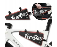 Rockbros G008 Flash Journey Triangle Frame Bike Bag XL 1.9 l - Juodas and Raudona