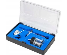 Rockforce Airbrush (antgalis: 0,3 mm, keičiamos talpyklos 6 ml ir 22 ml)