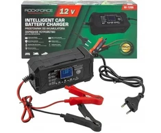 Rockforce Automatinis lygintuvas, išmanus akumuliatorių įkroviklis LCD ekranams, 12 V akumuliatoriams