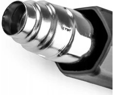 Rockforce elektrinis šilumos pistoletas su antgaliais (230V, 50/60Hz, 2000W, 60-600 laipsnių, 300-500l/min)