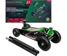 „Rockforce“ hidraulinis kėliklis 2,5 t (min. 155 mm, h maks. 665 mm)