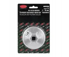 Rockforce Raktas, alyvos filtro galvutė 76 mm (12 briaunų)