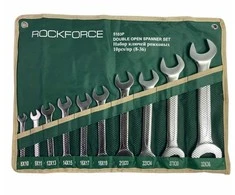 Rockforce KLUCZE plokščias 8-36 mm Rinkinys 10 vnt.