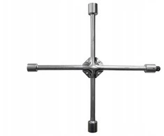 Rockforce Kryžminis ratų raktas 17-19-21-22 mm kryžminė galvutė su 1/2 colio adapteriu