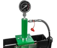 Rockforce Low hidraulinis presas su manometru ir 12t siurbliu