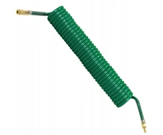 Rockforce Pneumatinė spiralinė žarna PU 14x10mm 10m su greitajungėmis