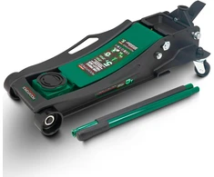 Rockforce Podnośnik hydrauliczny 5t niskoprofilowy (h min 96mm, h max 595mm) su pedałem (RF-T815011L)