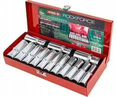 „Rockforce ROCKFORCE“ ilgos galvutės, 6 kampų, 14 vnt., 1/2 colio, 11–30 mm