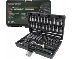 Rockforce Wmc ROCKFORCE veržliarakčių RINKINYS 1/4" 51 vnt.