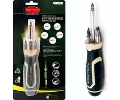 Rockforce universalus atsuktuvas su magnetu, šviečiantis, 5in1