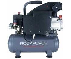Rockforce Tiesioginės pavaros alyvos stūmoklinis kompresorius (220 V, 1,1 kW, 2850 aps./min., 9 l talpos, 8 bar, 155 l/m)