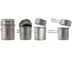 Rockland Travel Pro Titanium 0.75L+0.3L puodų komplektas