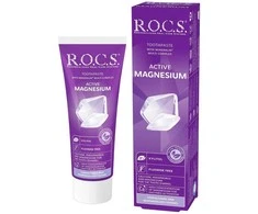 ROCS dantų pasta su aktyviuoju magniu