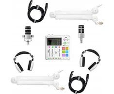 RODE Podcaster Bundle Baltas
