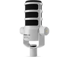 Rode PodMic mikrofonas, baltas (85181000)