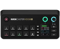 Rode RØDECaster Video S - video and audio production console, juodas