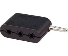 Rode SC6 adapteris 2xTRRS + ausinių išvestis