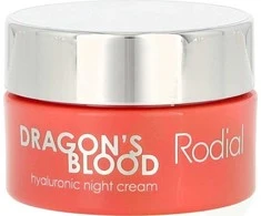 Rodial Dragon's Blood Hyaluronic Night Kreminis drėkinantis naktinis veido kremas, 10 ml