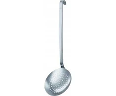 Roesle Kiauras šaukštas su kabliu, storas tinklelis, 12 cm -