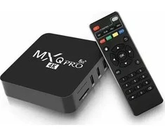 Vaizdo grotuvas „Roger MXQ Pro 4K 5G“ TV priedėlis su 2 GB / 16 GB procesoriumi, keturių branduolių procesoriumi ir „Android 12“ procesoriumi.