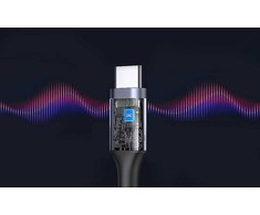 „RoGer“ USB-C į AUX 3,5 mm skaitmeninio garso adapteris, skirtas „Samsung“, „Google“, „OnePlus“ (DAC 24 bitų 48 kHz)