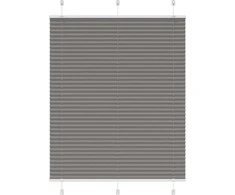 Plisuota žaliuze antracitas 110x150 cm audinio plotis 109,4 cm