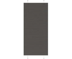 Plisuota žaliuze juoda 90x200 cm audinio plotis 89,4 cm