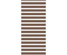 Zebrinės žaliuzės, rudos, 115x230 cm, audinys, plotis 110,9 cm, poliesteris