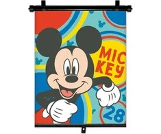 Roleta Mickey Mouse užuolaidėlė nuo saulės 36x45cm, 1 vnt