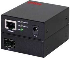 Roline šviesolaidinis konverteris 10/100 / 1000Base-T į dual speed Fiber Media Converter